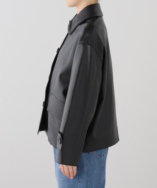 IENA（イエナ）の「MACKINTOSH/マッキントッシュ HUMBIE SHORT ジャケット L261GL1008FLGC（その他アウター・レディース・ブラック・38/36）」の12枚目の写真
