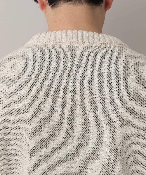 RAGEBLUE（レイジブルー）の「Lowgage Chunky Knit/ チャンキーニット（ニット/セーター・メンズ・ホワイト/ライトグリーン・MEDIUM/LARGE）」の17枚目の写真