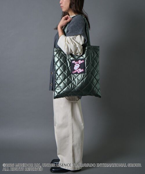 CRAFT STANDARD BOUTIQUE（クラフトスタンダードブティック）の「【ザ・ローリング・ストーンズ】ロゴトートバッグ（トートバッグ・メンズ・シルバー/カーキ/ブラック・FREE）」の7枚目の写真