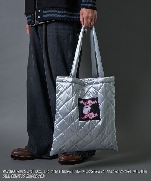 CRAFT STANDARD BOUTIQUE（クラフトスタンダードブティック）の「【ザ・ローリング・ストーンズ】ロゴトートバッグ（トートバッグ・メンズ・シルバー/カーキ/ブラック・FREE）」の8枚目の写真