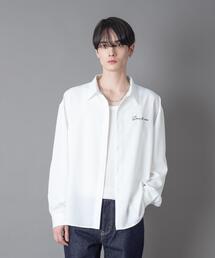 BROWNY | BROWNY/【26年春夏新作】ワンポイントルーズシャツ(LS)(シャツ/ブラウス)