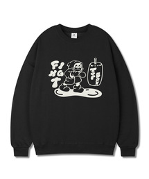 TOPBOY（トップボーイ）の「ファイトキャット オーバーサイズ プリンティング スウェットシャツ（スウェット）」