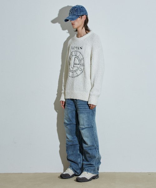 IDWS（アイドンワナセル）の「Side Flash Denim Parasuit Pants Indigo（デニムパンツ・レディース・その他・0/1/2）」の7枚目の写真