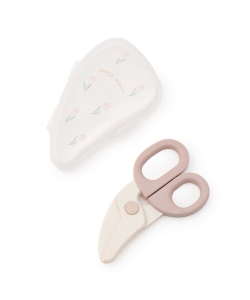 petit main(プティマイン)の「離乳食カッター(マグ/哺乳瓶/お食事グッズ・キッズ・ライトピンク/ベージュ/グリーン・F)」の1枚目の写真