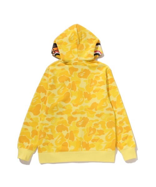 A BATHING APE（アベイシングエイプ）の「ABC CAMO MILO SHARK ZIP HOODIE（パーカー・キッズ・ブルー/ピンク/イエロー・150/160）」の10枚目の写真