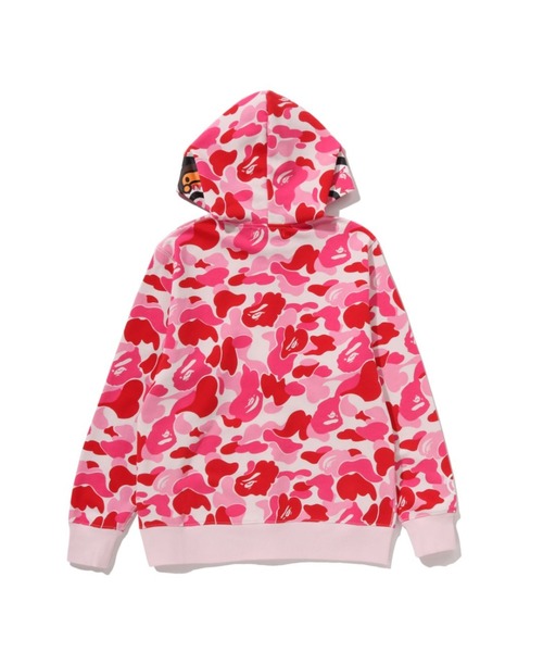 A BATHING APE（アベイシングエイプ）の「ABC CAMO MILO SHARK ZIP HOODIE（パーカー・キッズ・ブルー/ピンク/イエロー・150/160）」の11枚目の写真