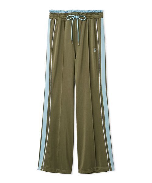 LILY BROWN（リリーブラウン）の「ピコレースフレアトラックパンツ（その他パンツ・レディース・アイボリー/カーキ/ネイビー・F）」の15枚目の写真