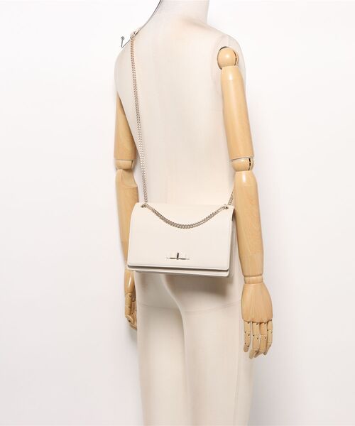 JILL STUART(ジルスチュアート)の「JILL STUART(ジル スチュアート) Misty ショルダー(ショルダーバッグ・レディース・ブルーグレー/ブラック/ホワイト・FREE)」の4枚目の写真