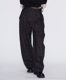 tinkerend（ティンカーエンド）の「Leopard Sweat Slacks / ヒョウ柄スウェットスラックス（スウェットパンツ）」