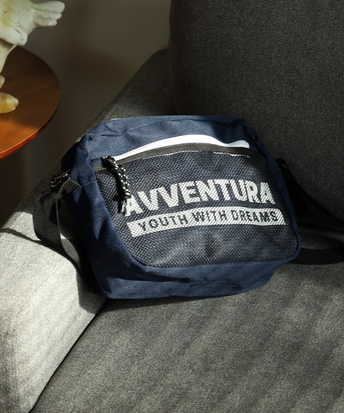 FUNALIVE(ファンアライブ)の「AVVENTURA ショルダーバッグ メッシュポケット(ショルダーバッグ・メンズ・ブルー系/ネイビー/ブラック/ピンク・FREE)」の8枚目の写真