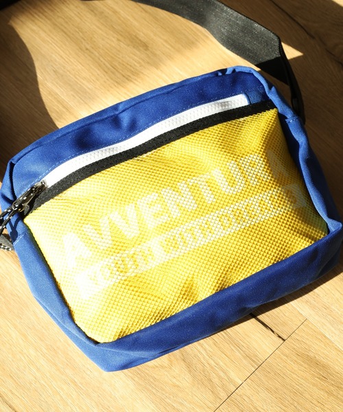 FUNALIVE(ファンアライブ)の「AVVENTURA ショルダーバッグ メッシュポケット(ショルダーバッグ・メンズ・ブルー系/ネイビー/ブラック/ピンク・FREE)」の10枚目の写真