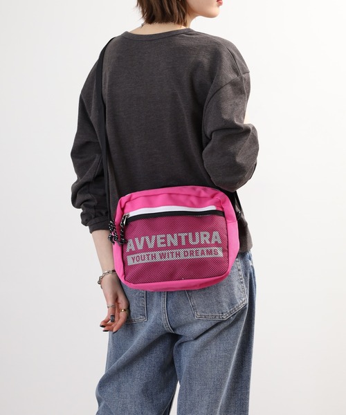 FUNALIVE(ファンアライブ)の「AVVENTURA ショルダーバッグ メッシュポケット(ショルダーバッグ・メンズ・ブルー系/ネイビー/ブラック/ピンク・FREE)」の22枚目の写真