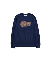 999HUMANITY（999ヒューマニティ）の「コウゾン ロングスリーブTシャツ (ダークネイビー)（Tシャツ/カットソー）」