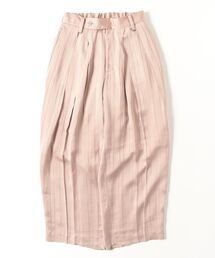 ROBES&CONFECTIONS（ローブスコンフェクションズ）の「Robes & Confections/ローブス&コンフェクションズ/カラミストライプサテンワイドパンツ（その他パンツ）」