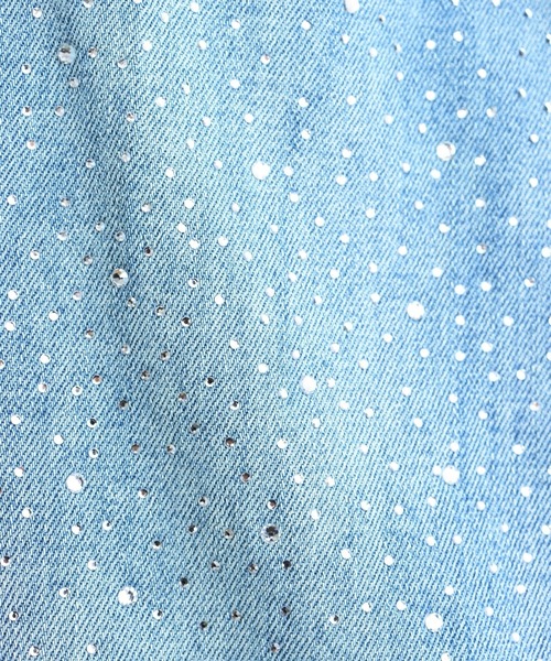 ANAP（アナップ）の「ラインストーンフレアデニム（デニムパンツ・レディース・ブルー・M/S）」の12枚目の写真