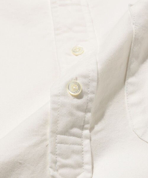 BEAMS PLUS（ビームスプラス）の「B.D. Pullover Classic-fit American Oxford（シャツ/ブラウス・メンズ・ホワイト/ブルー・LARGE/MEDIUM/X-LARGE/SMALL）」の8枚目の写真