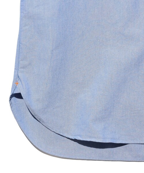 BEAMS PLUS（ビームスプラス）の「B.D. Pullover Classic-fit American Oxford（シャツ/ブラウス・メンズ・ホワイト/ブルー・LARGE/MEDIUM/X-LARGE/SMALL）」の15枚目の写真