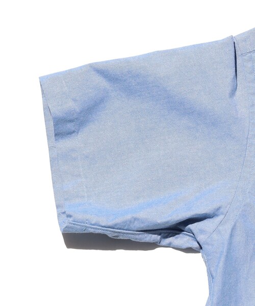BEAMS PLUS（ビームスプラス）の「B.D. Pullover Classic-fit American Oxford（シャツ/ブラウス・メンズ・ホワイト/ブルー・LARGE/MEDIUM/X-LARGE/SMALL）」の16枚目の写真