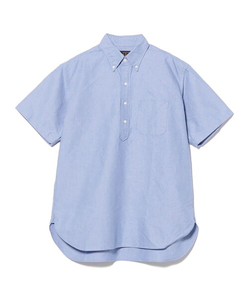 BEAMS PLUS（ビームスプラス）の「B.D. Pullover Classic-fit American Oxford（シャツ/ブラウス・メンズ・ホワイト/ブルー・LARGE/MEDIUM/X-LARGE/SMALL）」の20枚目の写真