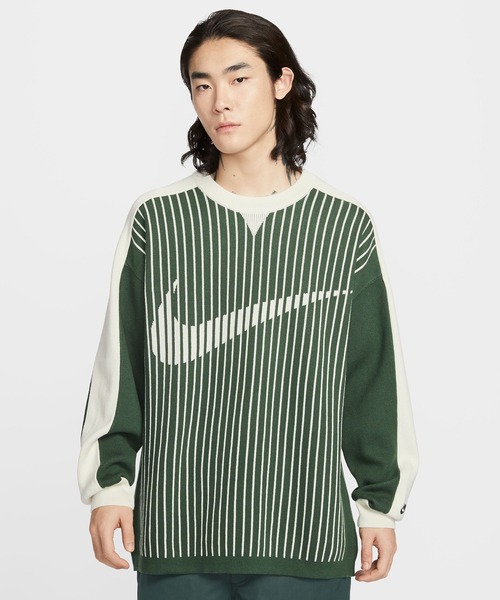NIKE(ナイキ)の「NIKE AS M NK CLUB SWEATER JERSEY II1197-323(ニット/セーター・メンズ・グリーン/ブラック・M/L)」の15枚目の写真