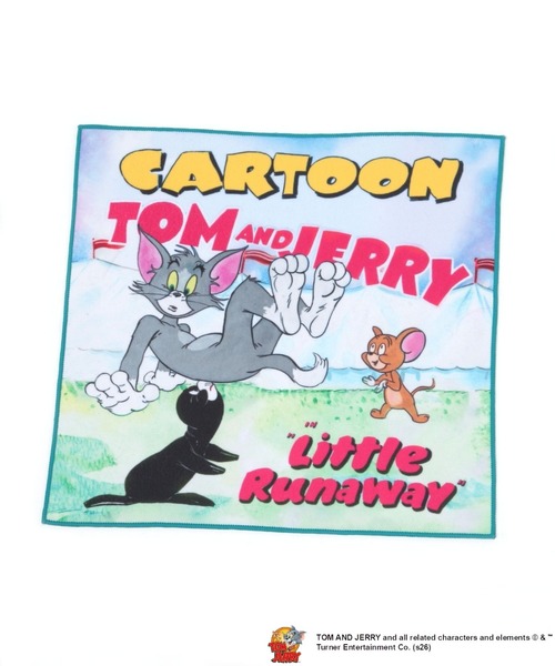 niko and...（ニコアンド）の「【トムとジェリー】コラボランチクロス（ランチョンマット/テーブルウェア・レディース・ブルー/ピンク・0）」の5枚目の写真