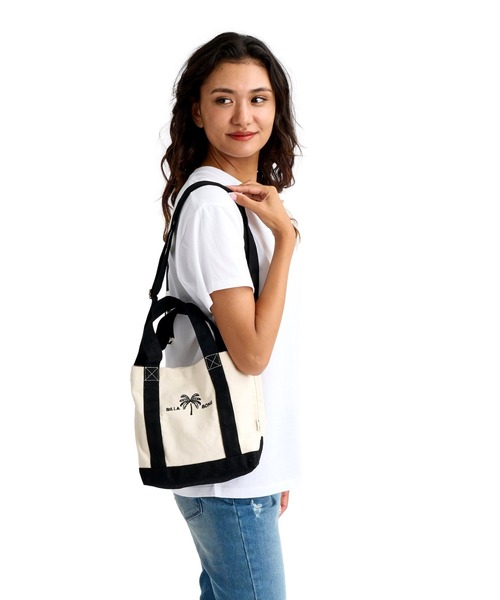 BILLABONG(ビラボン)の「BILLABONG ウィメンズ SHOULDER MINITOTE トートバッグ 【2026年春夏モデル】(トートバッグ・レディース・グリーン/ブラック/レッド・FREE)」の2枚目の写真