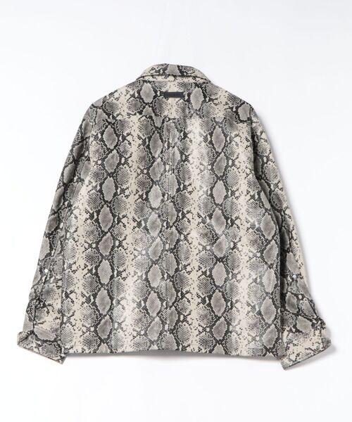 BREATH（ブレス）の「NEW RICH FAUX LEATHER SHIRT（シャツ/ブラウス・メンズ・ブラック/グレー・LARGE/MEDIUM/SMALL）」の11枚目の写真
