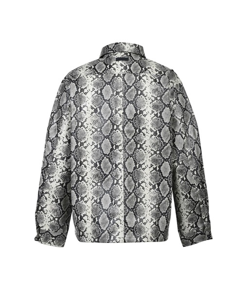 BREATH（ブレス）の「NEW RICH FAUX LEATHER SHIRT（シャツ/ブラウス・メンズ・ブラック/グレー・LARGE/MEDIUM/SMALL）」の7枚目の写真