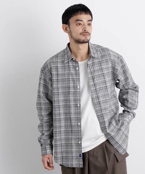 «FRENCH LINEN» льняная коттон‑легкая рубашка регуляр