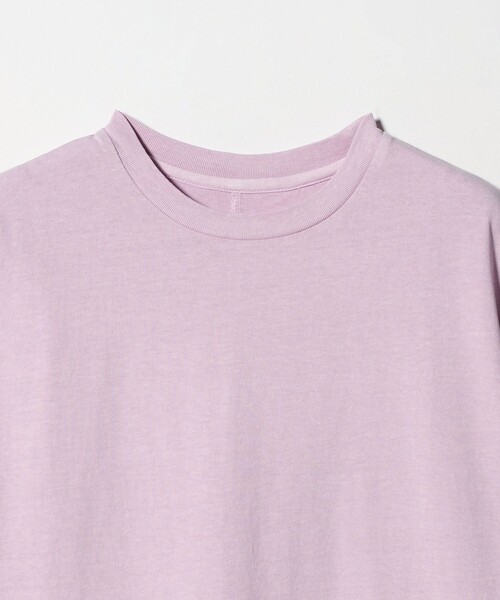 A DAY IN THE LIFE UNITED ARROWS（アデイインザライフユナイテッドアローズ）の「ピグメント イージーTシャツ ＜A DAY IN THE LIFE＞（Tシャツ/カットソー・レディース・ベージュ/ライトピンク/ダークグレー・FREE）」の5枚目の写真
