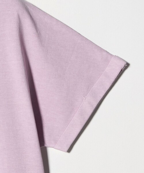 A DAY IN THE LIFE UNITED ARROWS（アデイインザライフユナイテッドアローズ）の「ピグメント イージーTシャツ ＜A DAY IN THE LIFE＞（Tシャツ/カットソー・レディース・ベージュ/ライトピンク/ダークグレー・FREE）」の6枚目の写真