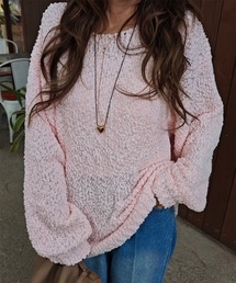 esutoreja | ポップコーンニットプルオーバー(ニット/セーター)