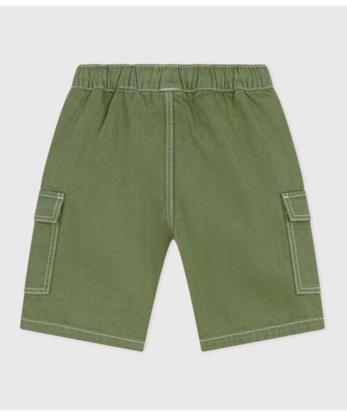 PETIT BATEAU(プチバトー)の「コットンリヨセルショートパンツ(その他パンツ・キッズ・カーキ・6YEAR/8YEAR/10YEAR/12YEAR)」の5枚目の写真