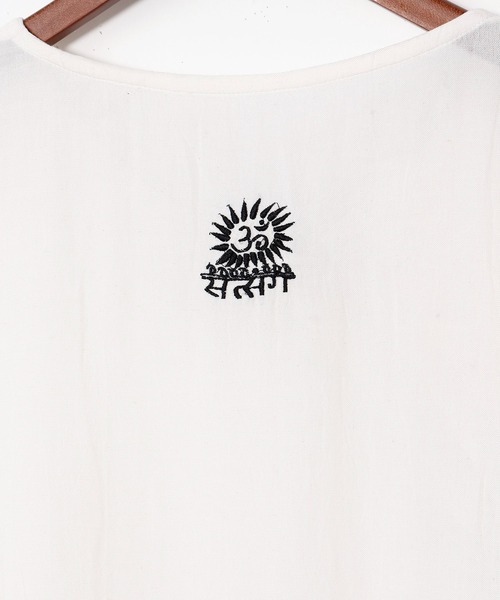 チャイハネ（チャイハネ）の「【チャイハネ】バラカシンMEN'Sトップス（その他トップス・メンズ・ライトベージュ/ナチュラル/ブラック/ライトブルー/レッド/カーキ・FREE）」の9枚目の写真