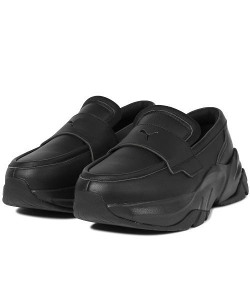 PUMA（プーマ）の「プーマ PUMA LOAFYR（ローファー・レディース・ブラック・23.0cm/23.5cm/24.0cm/24.5cm/25.0cm/25.5cm/26.0cm）」の3枚目の写真