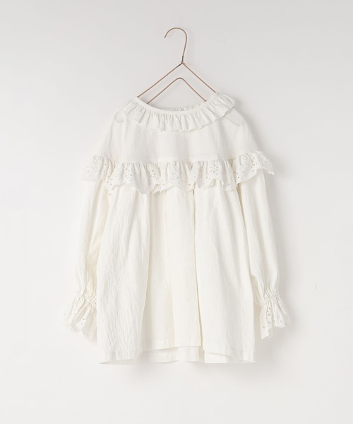 LOWRYS FARM(ローリーズファーム)の「レースフリルミニワンピース 667210(ワンピース・キッズ・ブラック/オフホワイト・110cm/120cm/130cm/140cm/150cm)」の20枚目の写真