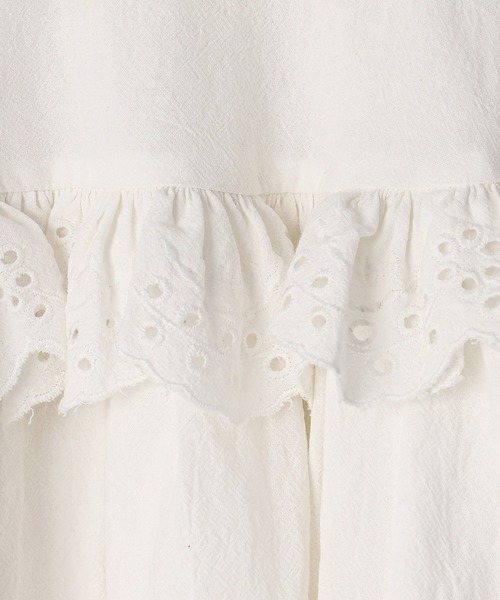 LOWRYS FARM(ローリーズファーム)の「レースフリルミニワンピース 667210(ワンピース・キッズ・ブラック/オフホワイト・110cm/120cm/130cm/140cm/150cm)」の21枚目の写真