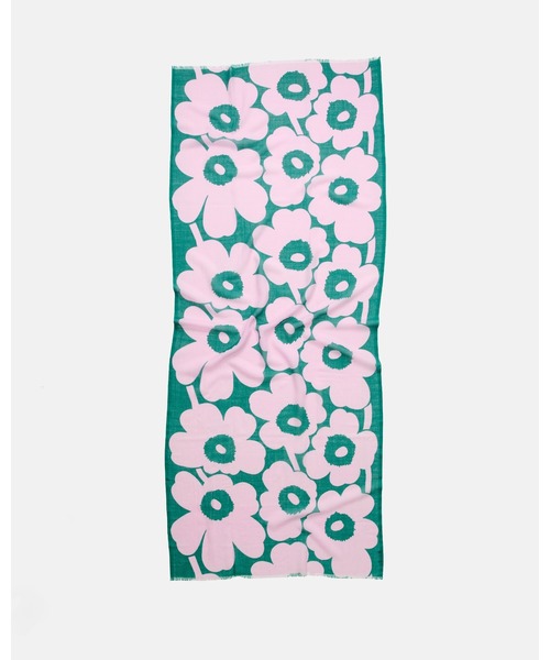 marimekko（マリメッコ）の「Fiore Unikko / Scarf（ストール/ショール・レディース・ライトブルー・FREE）」の8枚目の写真