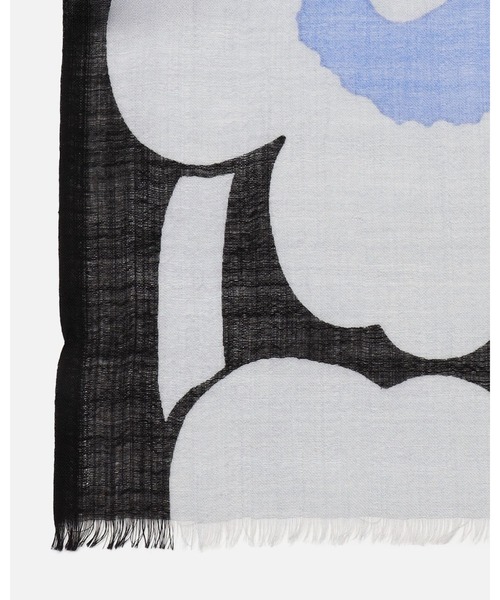marimekko（マリメッコ）の「Fiore Unikko / Scarf（ストール/ショール・レディース・ライトブルー・FREE）」の6枚目の写真