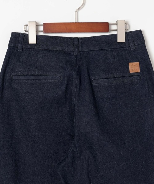 ORCIVAL（オーシバル）の「【ORCIVAL(オーシバル)】デニムワイドカーブパンツ（デニムパンツ・レディース・インディゴブルー・FREE）」の4枚目の写真