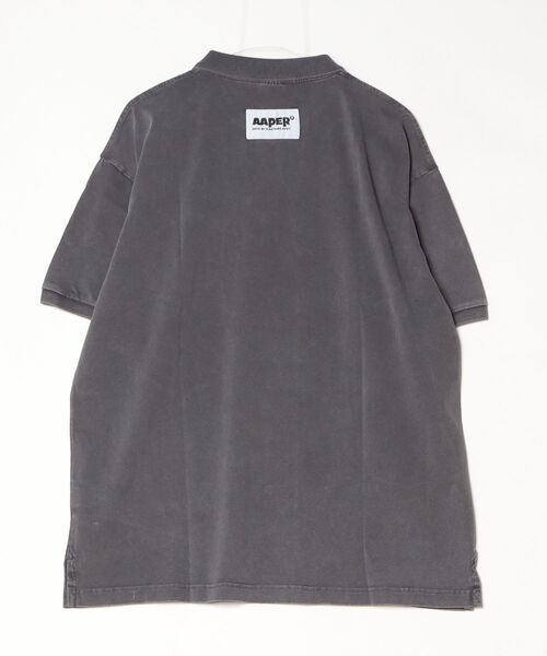 AAPE BY A BATHING APE(エーエイプバイアベイシングエイプ)の「AAPER "FACE" POLO(ポロシャツ・メンズ・カーキ/アイボリー/ライトブラック・X-LARGE/MEDIUM/LARGE/SMALL)」の11枚目の写真