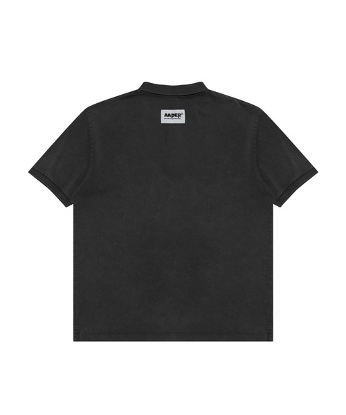 AAPE BY A BATHING APE(エーエイプバイアベイシングエイプ)の「AAPER "FACE" POLO(ポロシャツ・メンズ・カーキ/アイボリー/ライトブラック・X-LARGE/MEDIUM/LARGE/SMALL)」の12枚目の写真