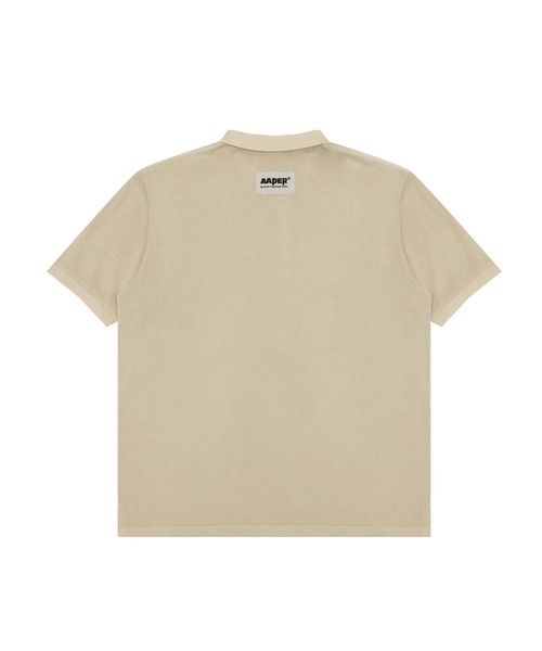 AAPE BY A BATHING APE(エーエイプバイアベイシングエイプ)の「AAPER "FACE" POLO(ポロシャツ・メンズ・カーキ/アイボリー/ライトブラック・X-LARGE/MEDIUM/LARGE/SMALL)」の16枚目の写真