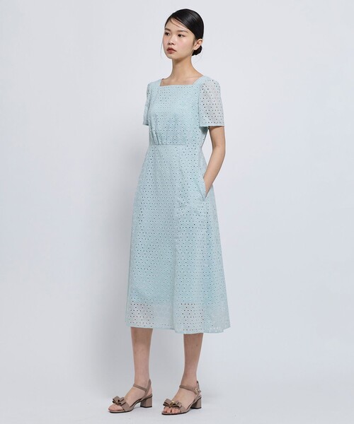 TOCCA(トッカ)の「GLASS MOTIF DRESS ドレス(ワンピース・レディース・ブラック系7/ライトグリーン系7・0/2/4/6)」の7枚目の写真
