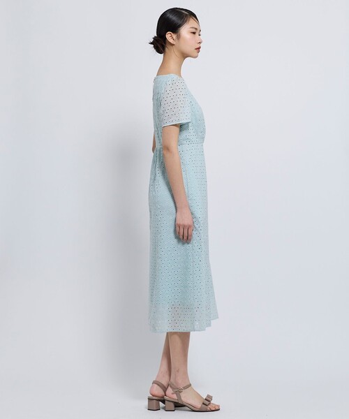 TOCCA(トッカ)の「GLASS MOTIF DRESS ドレス(ワンピース・レディース・ブラック系7/ライトグリーン系7・0/2/4/6)」の8枚目の写真