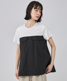 ビスチェコンビカットソー