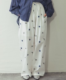 ANOTHER S（アナザーエス）の「２way配色刺繍イージーパンツ&ジョガーパンツ（その他パンツ）」