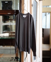 PORT BY ARK（ポートバイアーク）の「PORT BY ARK / ポートバイアーク：V Neck Knit：PO19-KN01[COR]（ニット/セーター）」