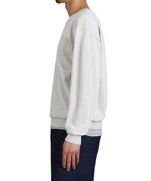 PORT BY ARK（ポートバイアーク）の「PORT BY ARK / ポートバイアーク：V Neck Knit：PO19-KN01[COR]（ニット/セーター・メンズ・ブラック・2/1）」の8枚目の写真
