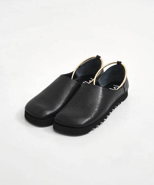 MANA（マナ）の「【MANA/マナ】ankle strap round toe flat shoes/アンクルストラップラウンドトゥフラットシューズ（パンプス・レディース・ブラック・40/39/38/37）」の9枚目の写真
